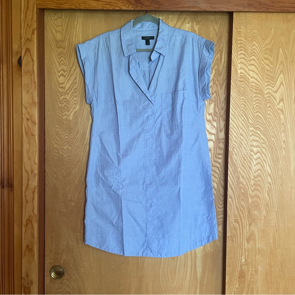 J Crew popover shirt dress